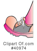 Foot Clipart #40974 by Snowy