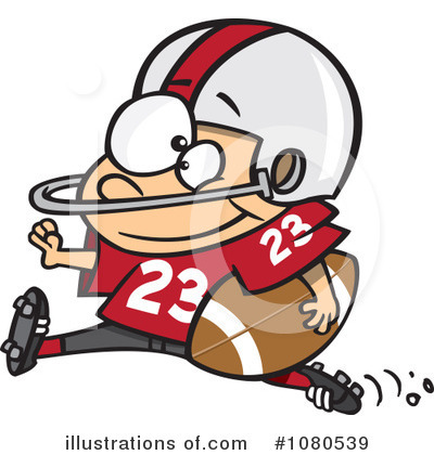 Football Clipart #1080539 by toonaday