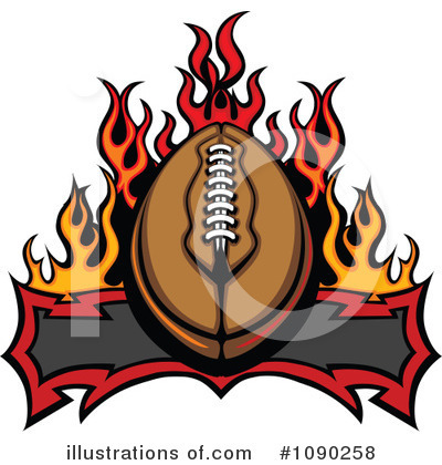 American Football Clipart #1090258 by Chromaco