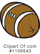 Football Clipart #1106643 by Cartoon Solutions