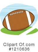 Football Clipart #1210636 by Hit Toon