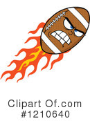 Football Clipart #1210640 by Hit Toon