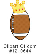 Football Clipart #1210644 by Hit Toon