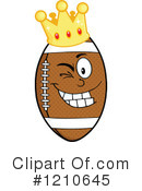 Football Clipart #1210645 by Hit Toon