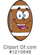 Football Clipart #1210646 by Hit Toon