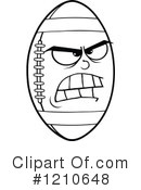 Football Clipart #1210648 by Hit Toon
