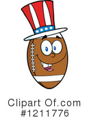 Football Clipart #1211776 by Hit Toon