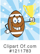 Football Clipart #1211783 by Hit Toon