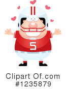 Football Clipart #1235879 by Cory Thoman