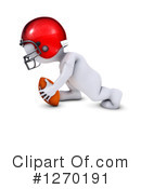 Football Clipart #1270191 by KJ Pargeter