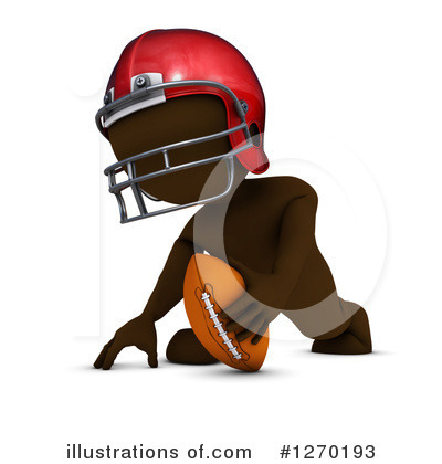Royalty-Free (RF) Football Clipart Illustration by KJ Pargeter - Stock Sample #1270193