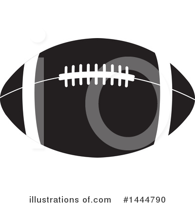Royalty-Free (RF) Football Clipart Illustration by ColorMagic - Stock Sample #1444790
