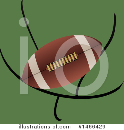 American Football Clipart #1466429 by elaineitalia