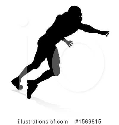 Royalty-Free (RF) Football Clipart Illustration by AtStockIllustration - Stock Sample #1569815