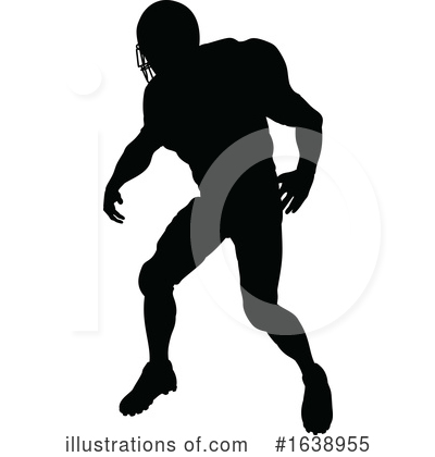 Royalty-Free (RF) Football Clipart Illustration by AtStockIllustration - Stock Sample #1638955