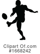 Football Clipart #1668242 by AtStockIllustration