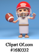 Football Clipart #1680332 by Steve Young