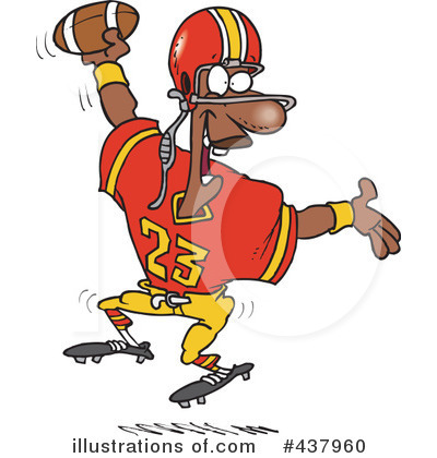Football Clipart #437960 by toonaday