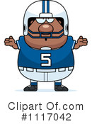 Football Player Clipart #1117042 by Cory Thoman