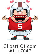 Football Player Clipart #1117047 by Cory Thoman