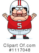 Football Player Clipart #1117048 by Cory Thoman