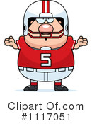 Football Player Clipart #1117051 by Cory Thoman