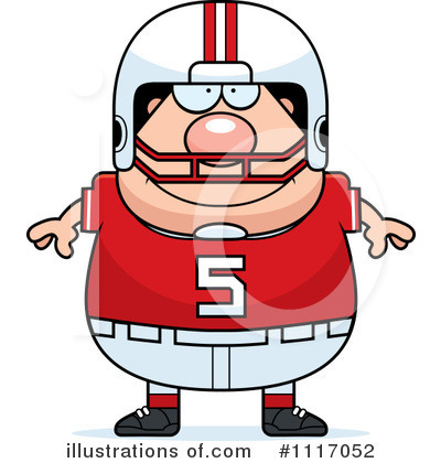 Football Player Clipart #1117052 by Cory Thoman