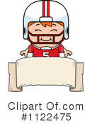 Football Player Clipart #1122475 by Cory Thoman