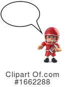 Football Player Clipart #1662288 by Steve Young