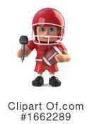 Football Player Clipart #1662289 by Steve Young