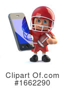 Football Player Clipart #1662290 by Steve Young