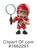 Football Player Clipart #1662291 by Steve Young
