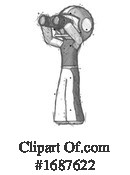 Football Player Clipart #1687622 by Leo Blanchette