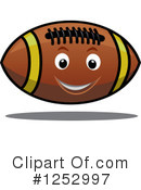 Footballs Clipart #1252997 by Vector Tradition SM