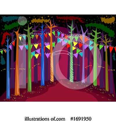 Royalty-Free (RF) Forest Clipart Illustration by BNP Design Studio - Stock Sample #1691950