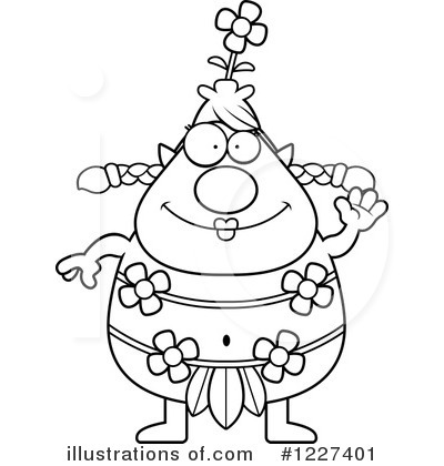 Royalty-Free (RF) Forest Sprite Clipart Illustration by Cory Thoman - Stock Sample #1227401
