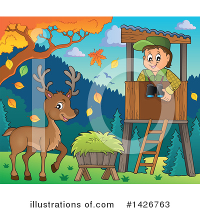 Deer Clipart #1426763 by visekart