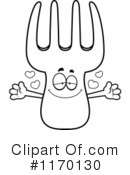 Fork Clipart #1170130 by Cory Thoman