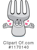 Fork Clipart #1170140 by Cory Thoman