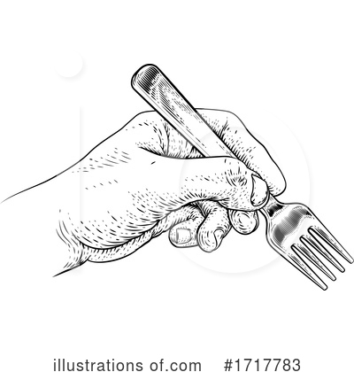 Royalty-Free (RF) Fork Clipart Illustration by AtStockIllustration - Stock Sample #1717783