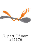 Fork Clipart #45676 by pauloribau