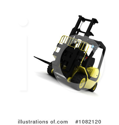 Fork Lift Clipart #1082120 by KJ Pargeter