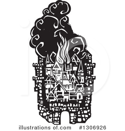 Royalty-Free (RF) Fortress Clipart Illustration by xunantunich - Stock Sample #1306926