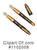 Fountain Pen Clipart #1102008 by merlinul