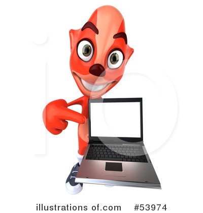Computer Clipart #53974 by Julos