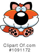 Fox Clipart #1091172 by Cory Thoman