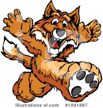 Royalty-Free (RF) Fox Clipart Illustration by Chromaco - Stock Sample #1091887