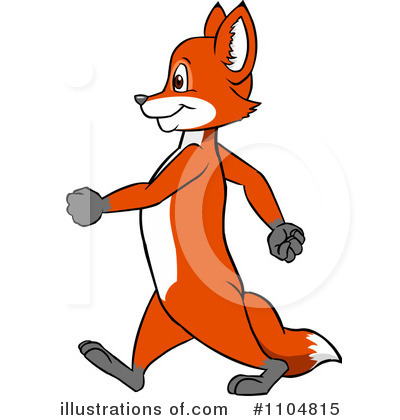 Fox Clipart #1104815 by Cartoon Solutions
