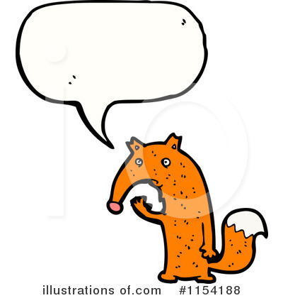 Royalty-Free (RF) Fox Clipart Illustration by lineartestpilot - Stock Sample #1154188