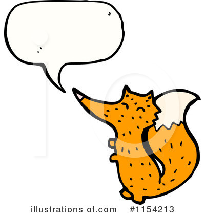 Royalty-Free (RF) Fox Clipart Illustration by lineartestpilot - Stock Sample #1154213